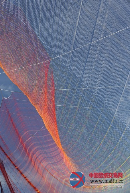 Janet Echelman的最大空中雕塑在温哥华亮相