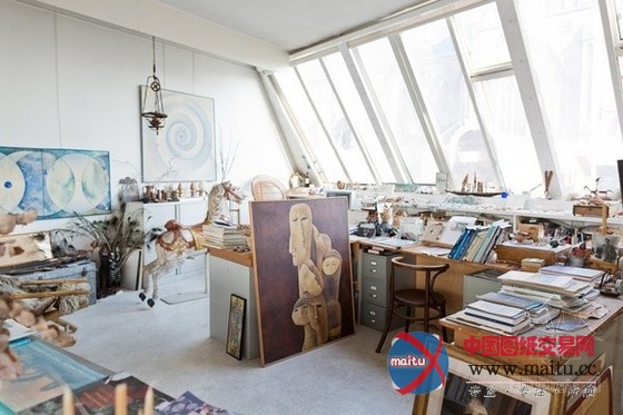 德国百岁女画家岁月中家居里的艺术人生