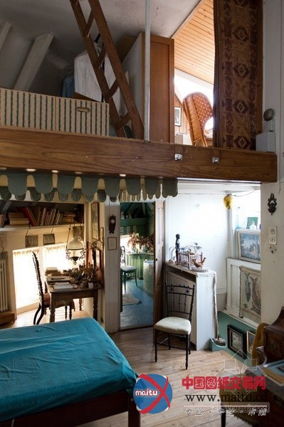 德国百岁女画家岁月中家居里的艺术人生