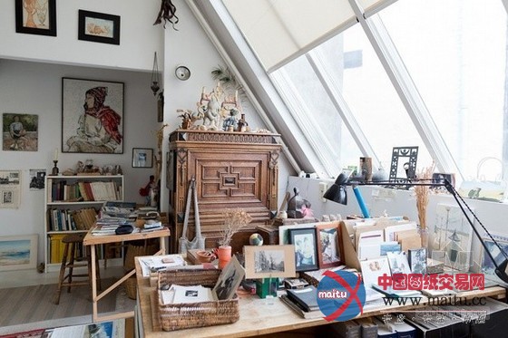 德国百岁女画家岁月中家居里的艺术人生