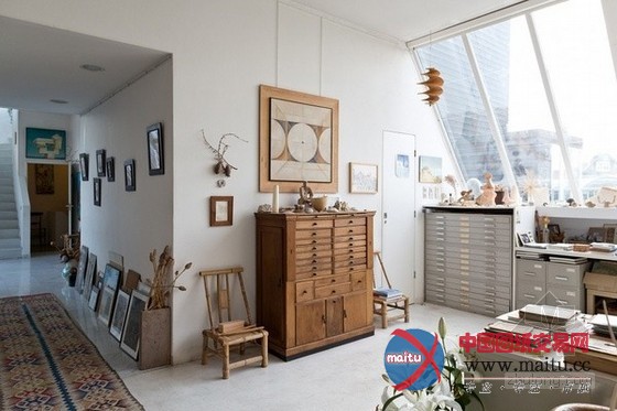 德国百岁女画家岁月中家居里的艺术人生