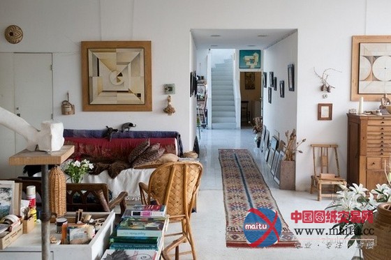 德国百岁女画家岁月中家居里的艺术人生