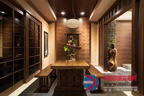 木质禅境家居装饰 内敛含蓄的日式情怀