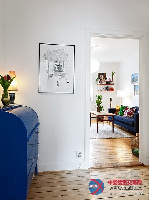 清爽家居 蔚蓝春色53平米公寓