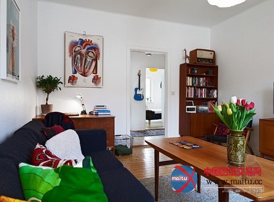 清爽家居 蔚蓝春色53平米公寓