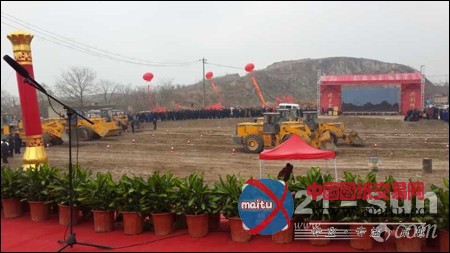 150台晋工机械助力震兴集团十周年庆典