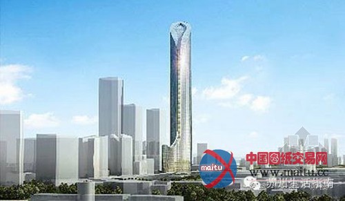 江苏第一高“苏州国际金融中心”楼高450米