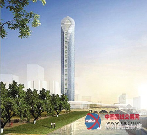 江苏第一高“苏州国际金融中心”楼高450米