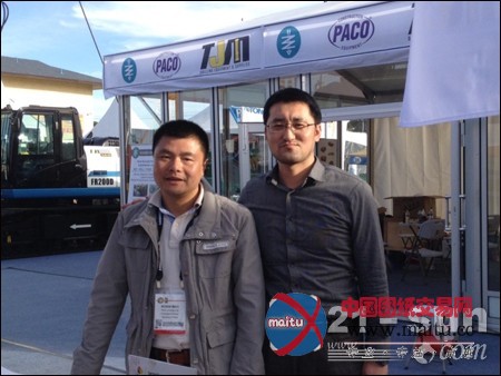 泰信机械亮相拉展 与代理商共同拓展北美市场