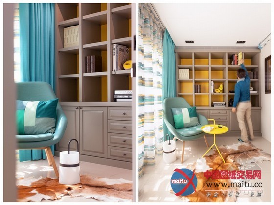 淡雅清新板桥公寓设计 空间干净明亮