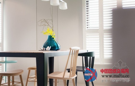 淡雅清新板桥公寓设计 空间干净明亮