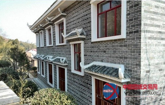 图为该豪华别墅