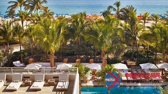 奢华时尚的迈阿密詹姆斯皇家棕榈酒店设计