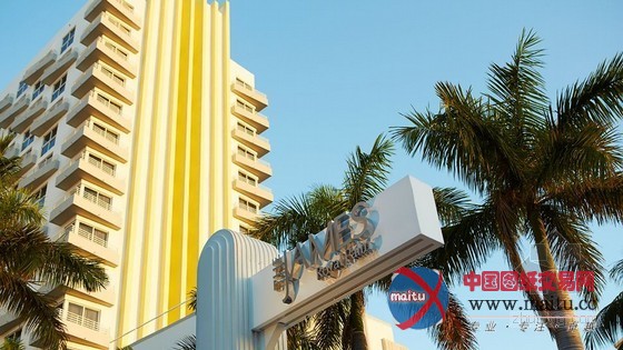 奢华时尚的迈阿密詹姆斯皇家棕榈酒店设计