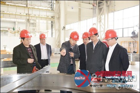 夏国斌调研铁建重工 称赞企业发展成绩显著