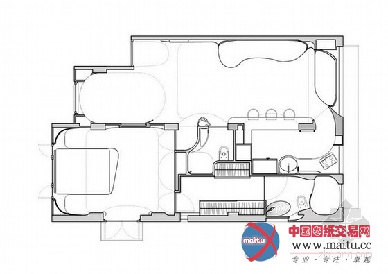 小空间不单调!65平印度拱形曲线空间