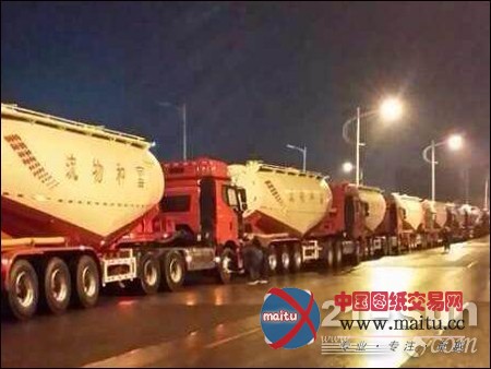 中集凌宇2014年散装半挂车最大订单发车