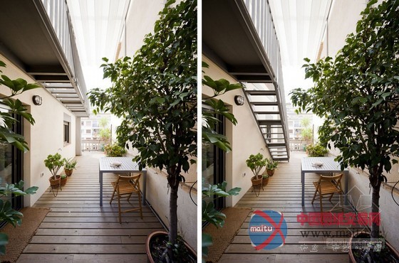 西班牙巴塞罗那翻新公寓设计 现代舒适