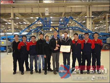 高空作业平台首次入围2014年度产品TOP50
