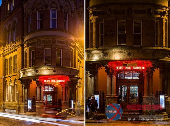 英国曼彻斯特Red’s True Barbecue烤肉店设计