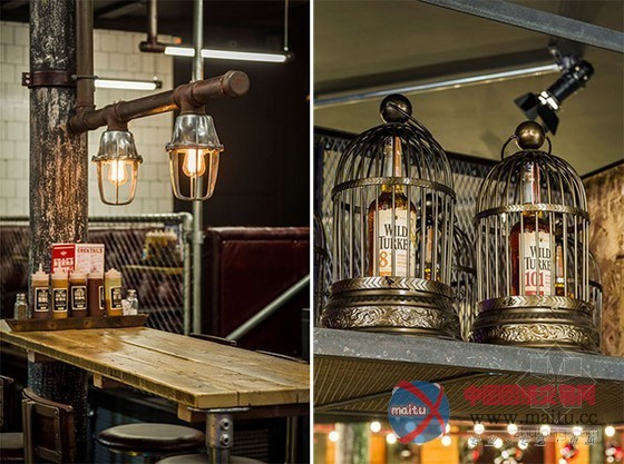 英国曼彻斯特Red’s True Barbecue烤肉店设计