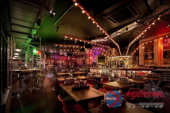 英国曼彻斯特Red’s True Barbecue烤肉店设计