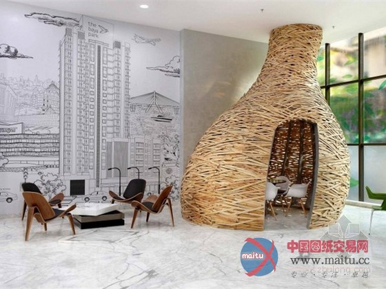 十分吸引眼球 印度孟买Baya Park销售办公室设计