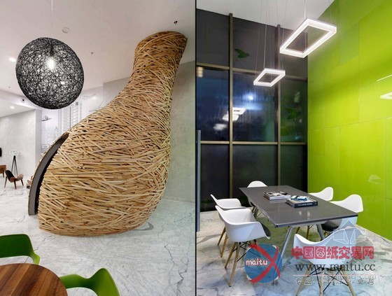 十分吸引眼球 印度孟买Baya Park销售办公室设计