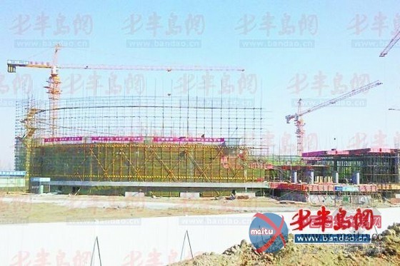 青岛大沽河历史博物馆进入攻坚阶段 本月中旬封顶