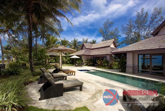 热带风情的泰国蔻立艾美海滩水疗度假酒店