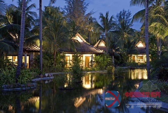 热带风情的泰国蔻立艾美海滩水疗度假酒店