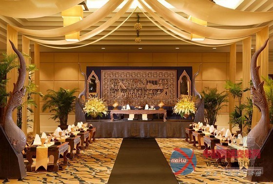 热带风情的泰国蔻立艾美海滩水疗度假酒店