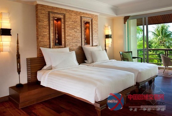 热带风情的泰国蔻立艾美海滩水疗度假酒店