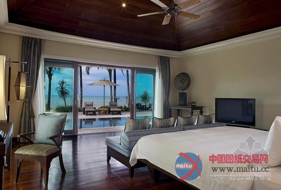 热带风情的泰国蔻立艾美海滩水疗度假酒店