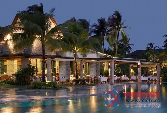 热带风情的泰国蔻立艾美海滩水疗度假酒店