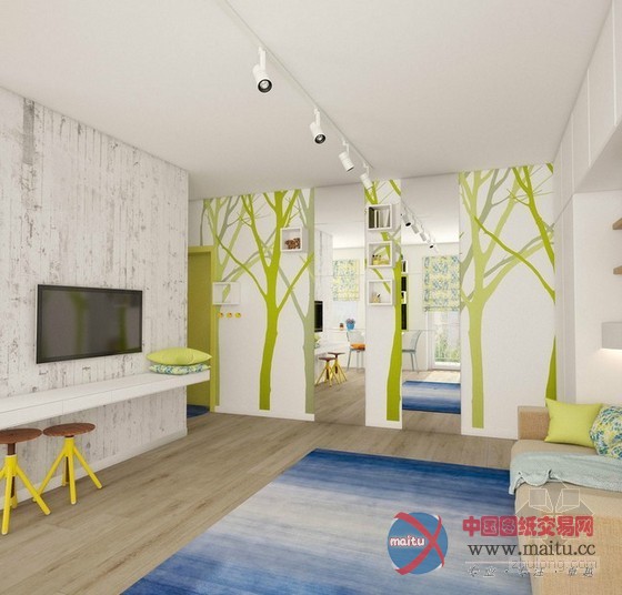 绝妙室内大改造 30㎡超级小户型装修设计