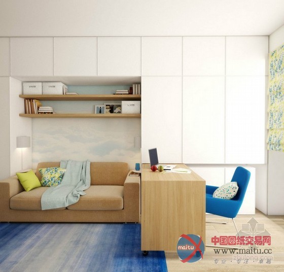 绝妙室内大改造 30㎡超级小户型装修设计