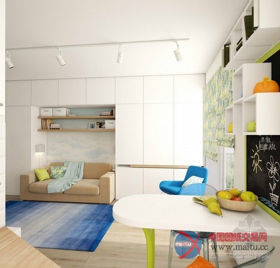 绝妙室内大改造 30㎡超级小户型装修设计