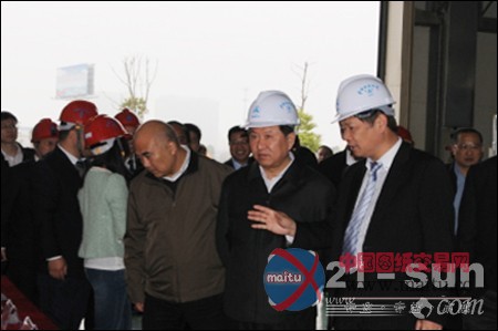 浙江副省长毛光烈调研三一核心零部件公司