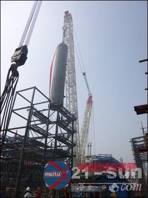 中油七特雷克斯CC 8800-1天津大港首吊成功