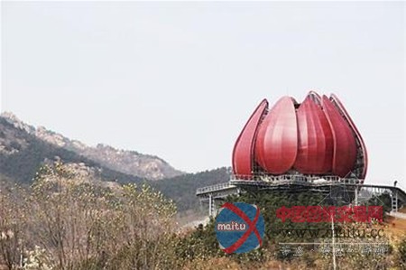 世园观景台:巨型花瓣360度俯瞰 可走入花瓣