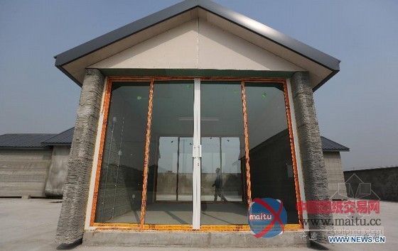 10幢3D打印建筑 在上海亮相