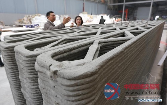 10幢3D打印建筑 在上海亮相