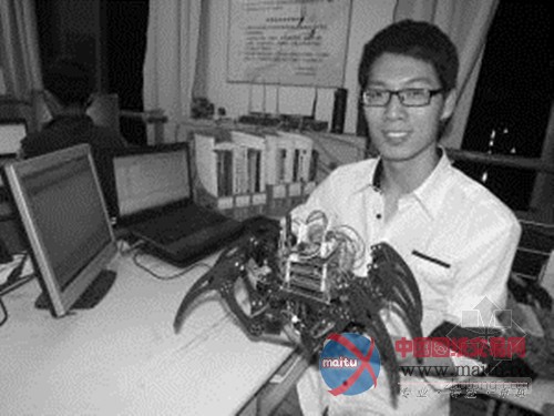 技术宅大学生造蜘蛛侠可用于野外勘探