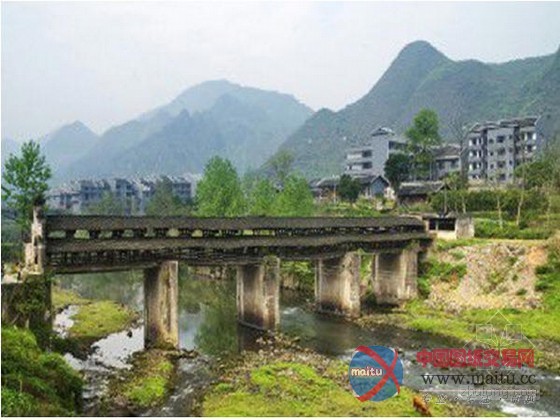 近看重庆著名古桥“魅影”