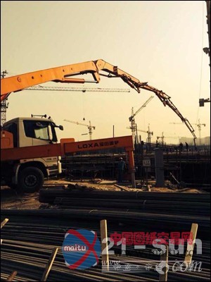 雷萨泵送“三兄弟”添彩山西临汾形象工程