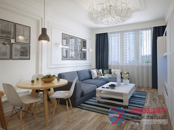 震撼人心!乌克兰经典时尚现代公寓设计