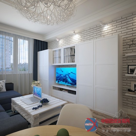 震撼人心!乌克兰经典时尚现代公寓设计