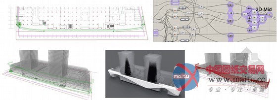 荆州万达广场外立面设计