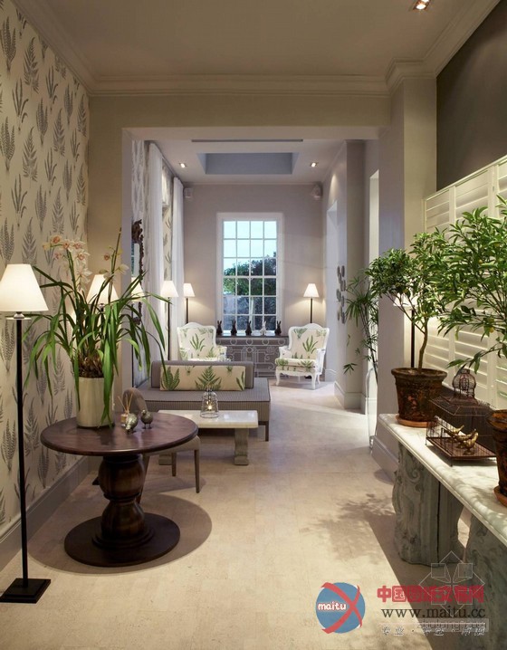 美丽花园景致的南非The Cellars-Hohenort酒店设计